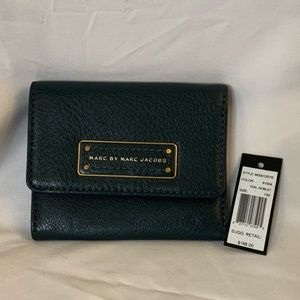 Marc by Marc Jacobs Teal Goblet Wallet